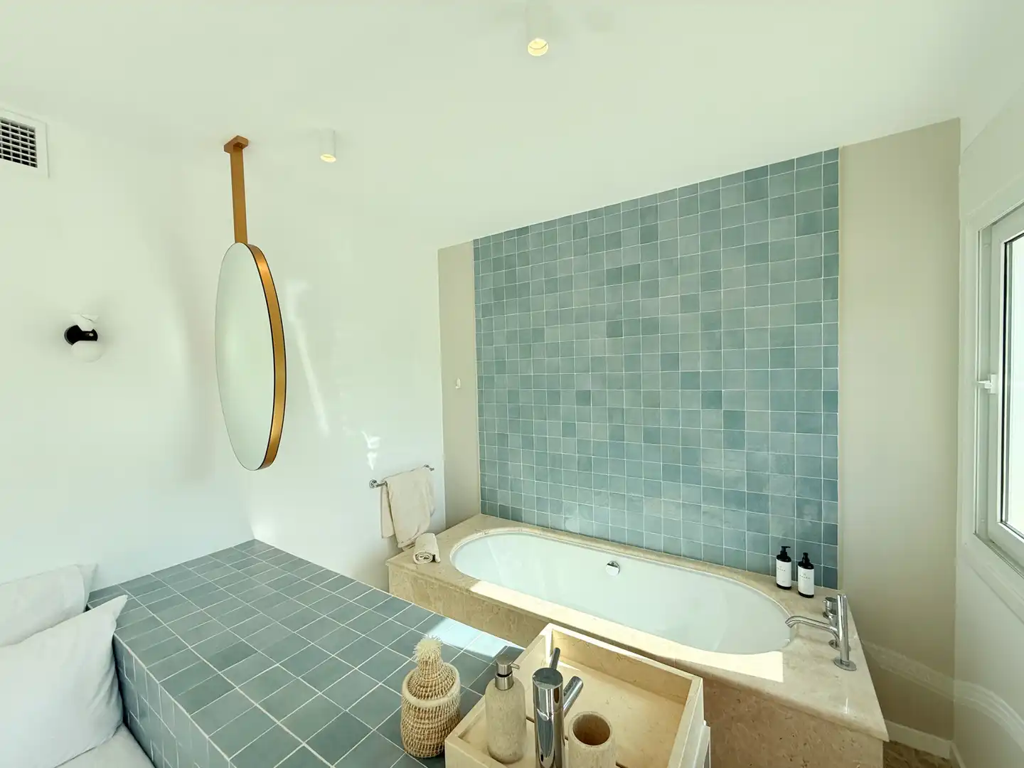 Badezimmer von Einfamilien-Reihenhaus zur Miete in Las Chapas - El Rosario