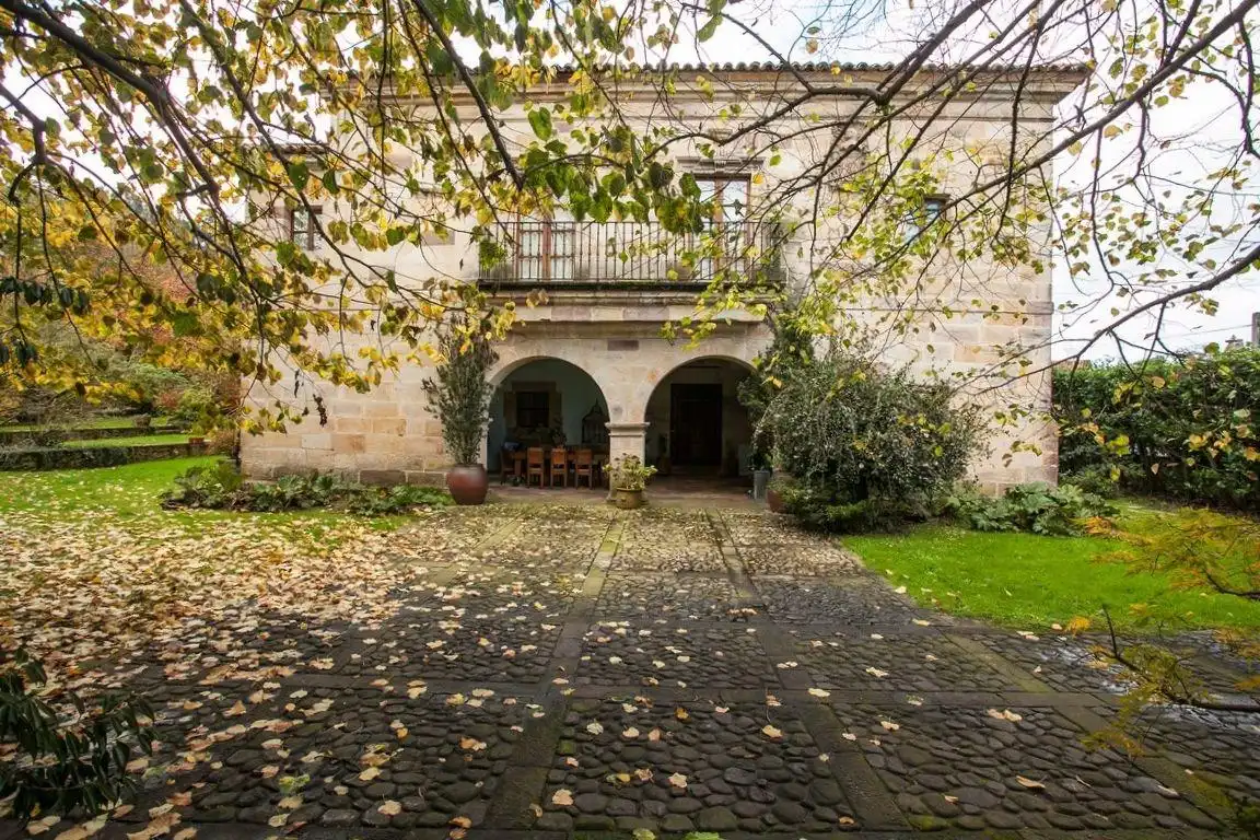 Vista exterior de Casa o chalet en venta en Mazcuerras con Jardín privado y Piscina