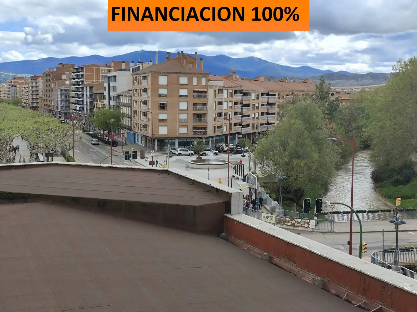 Vista exterior de Pis en venda en Calatayud amb Calefacció i Terrassa