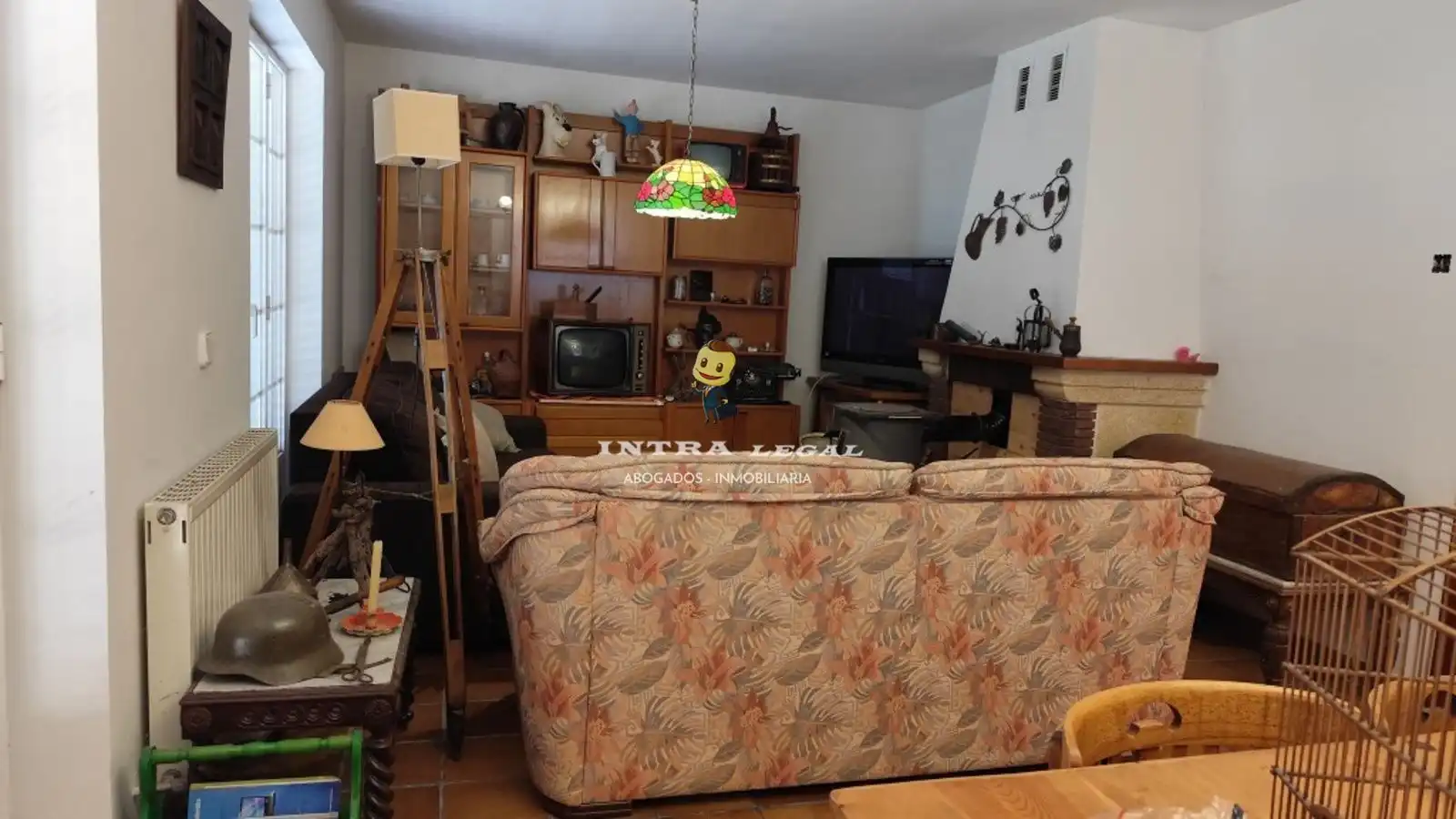 Living room of Houses for sale in Valverdón  with Heating, Swimming Pool and Furnished