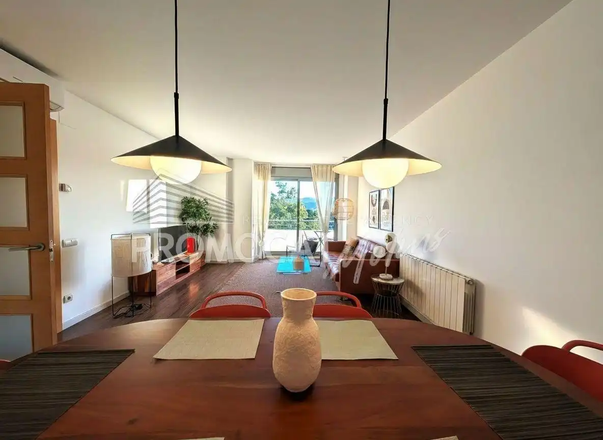 Living room of Flat for sale in Molins de Rei  with Air Conditioner, Heating and Furnished