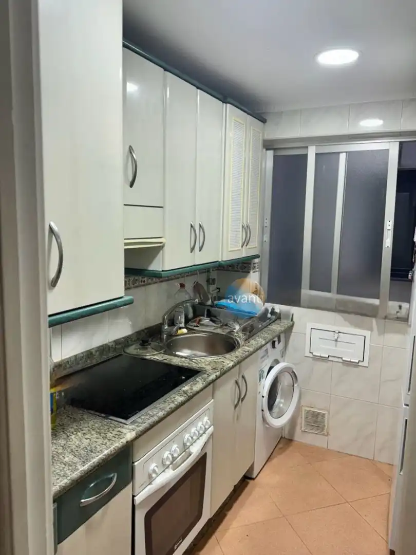 Kitchen of Flat for rent in Salamanca  with Air Conditioner, Heating and Furnished