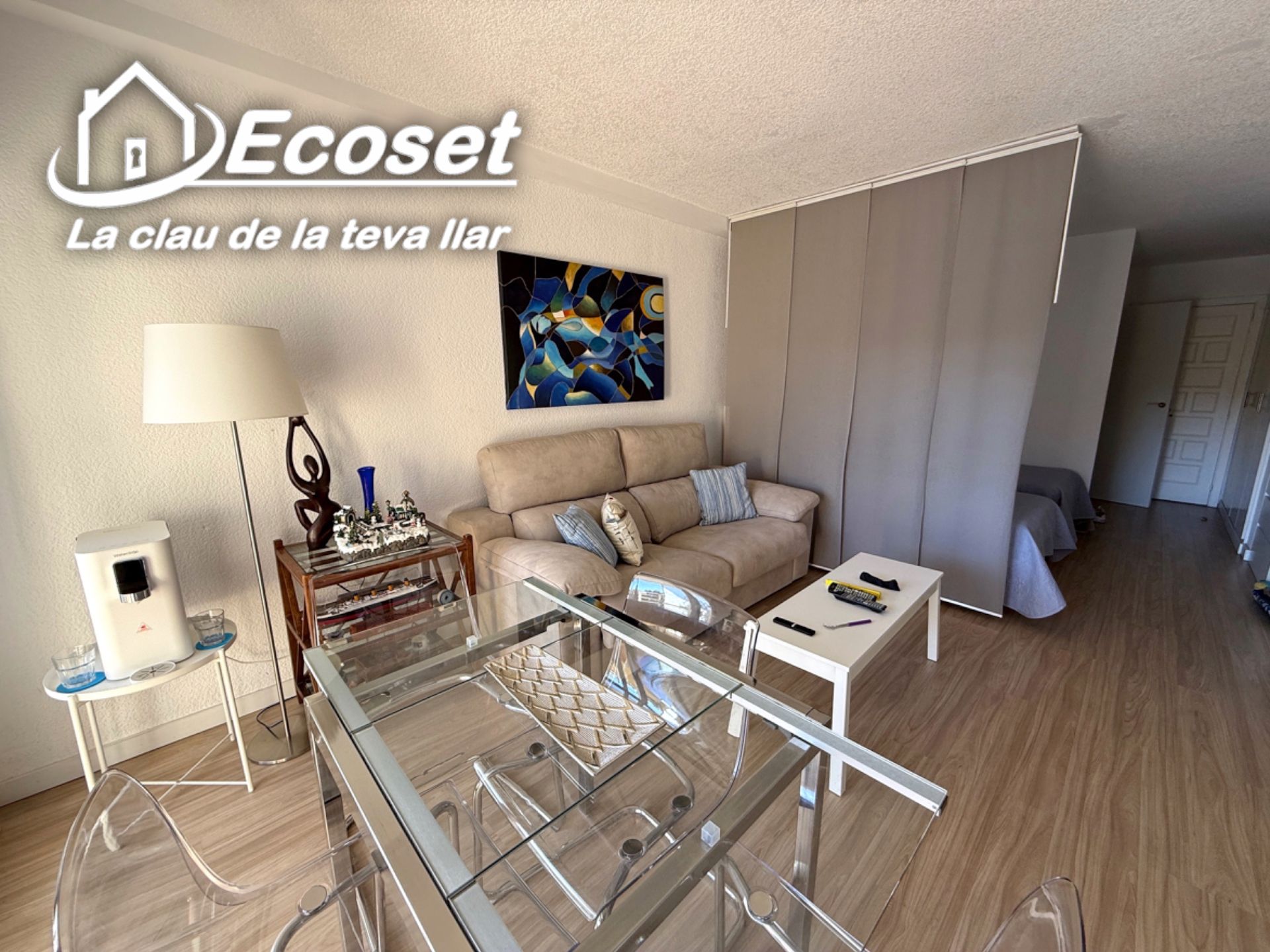 Sala de estar de Apartamento en venta en Salou con Aire acondicionado, Calefacción y Jardín privado