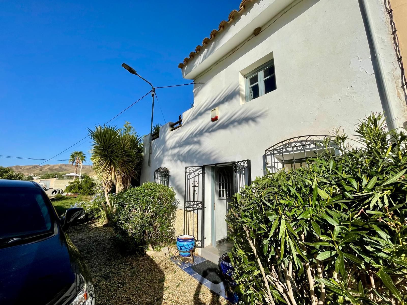 Exterior view of Country house for sale in Arboleas  with Private garden, Terrace and Storage room