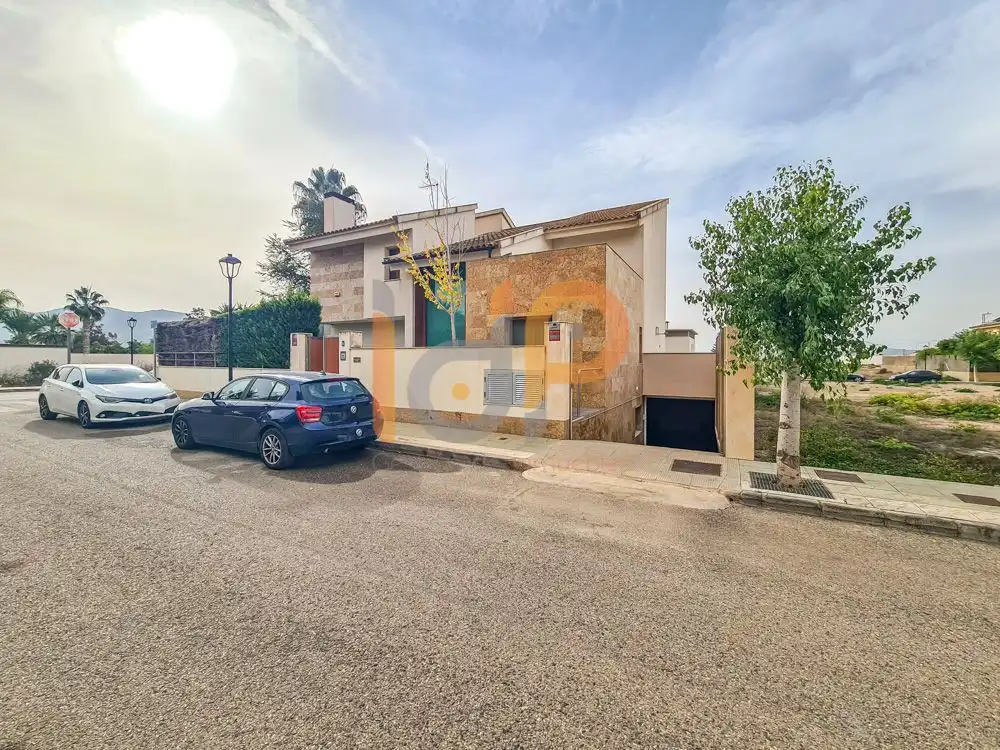 Vista exterior de Casa o chalet en venta en Huércal-Overa con Aire acondicionado, Calefacción y Jardín privado