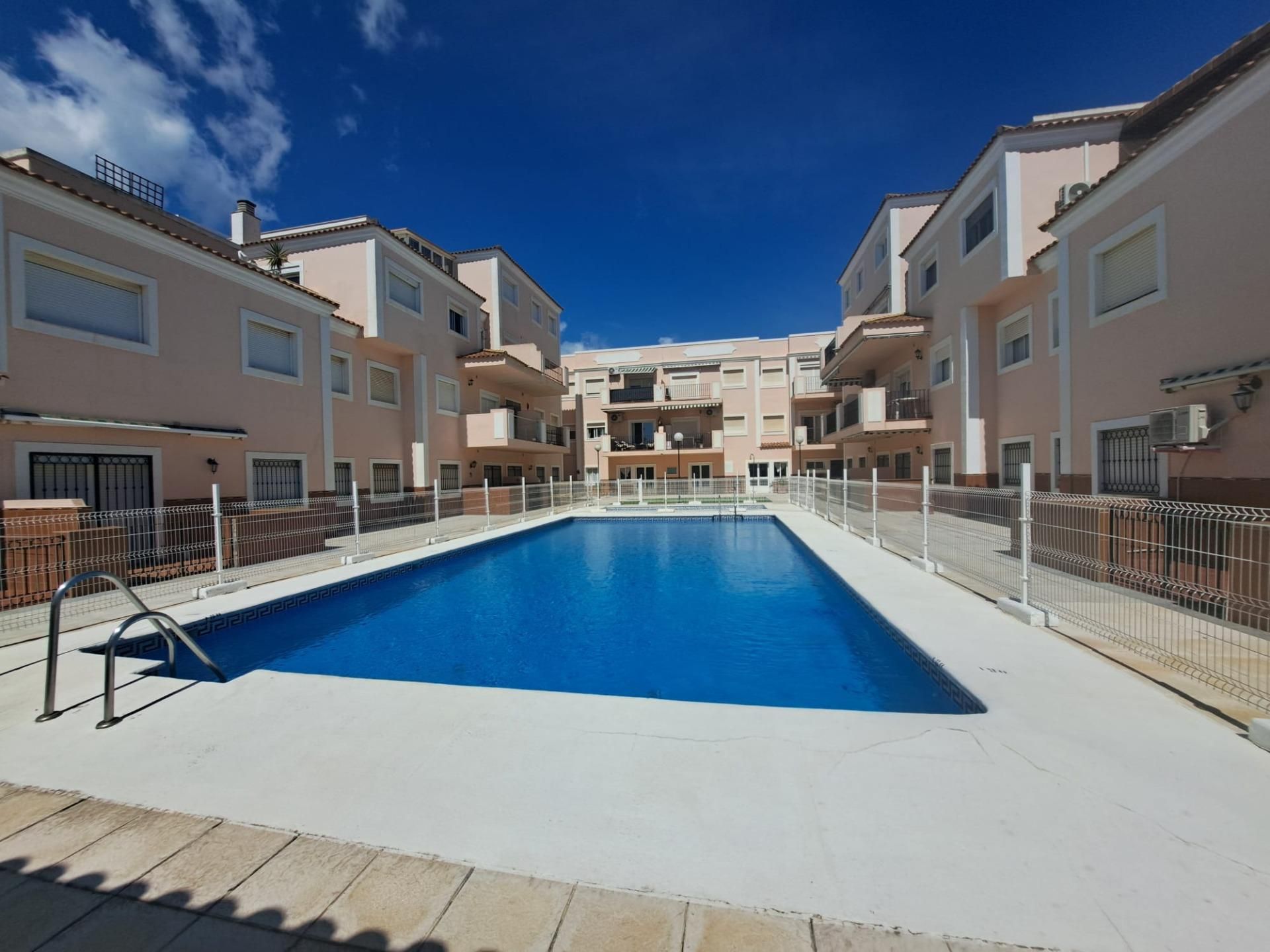 Swimming pool of Flat for sale in Sotogrande