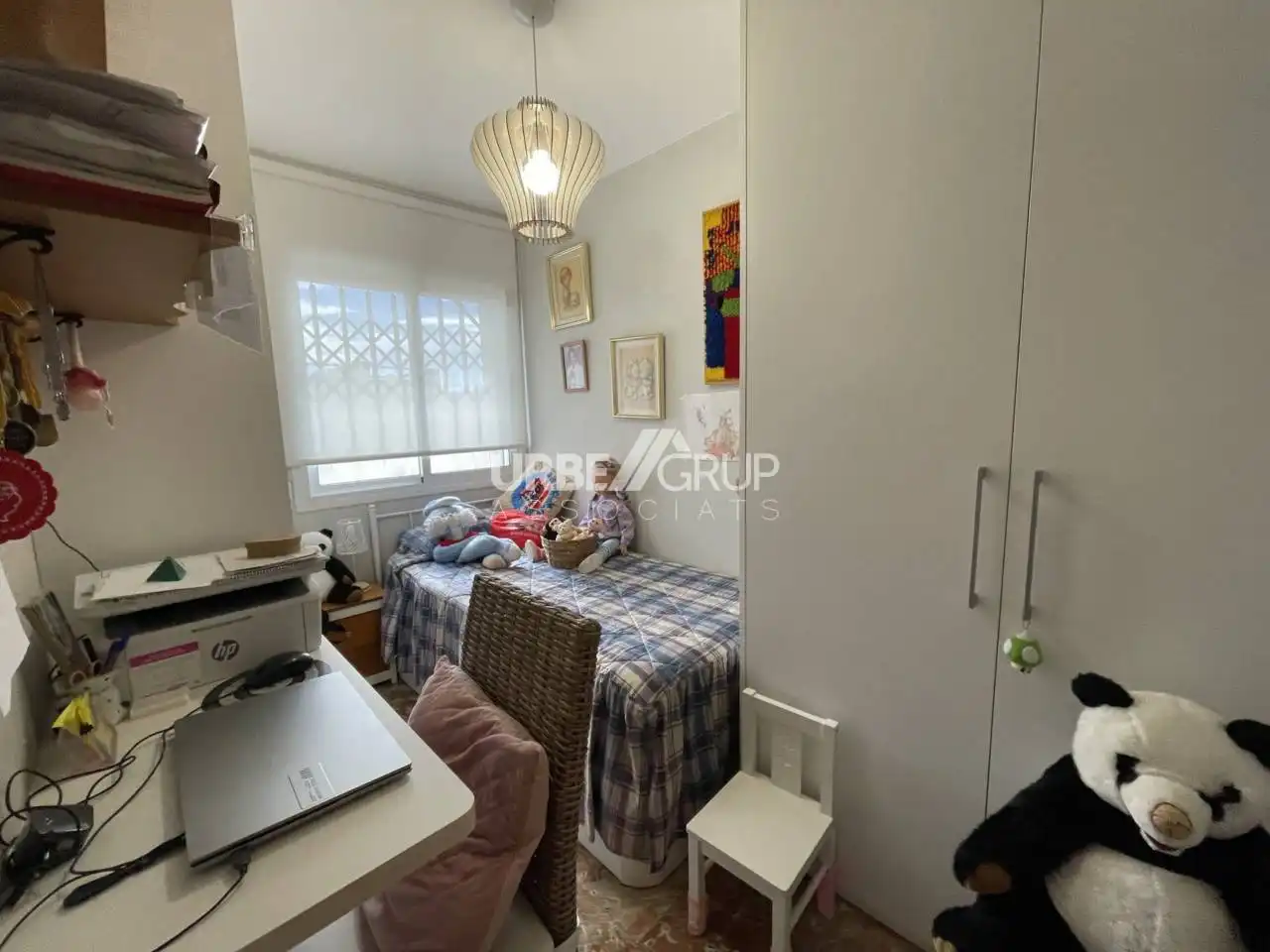Schlafzimmer von Wohnung zum Verkauf in Terrassa mit Klimaanlage, Heizung und Privatgarten