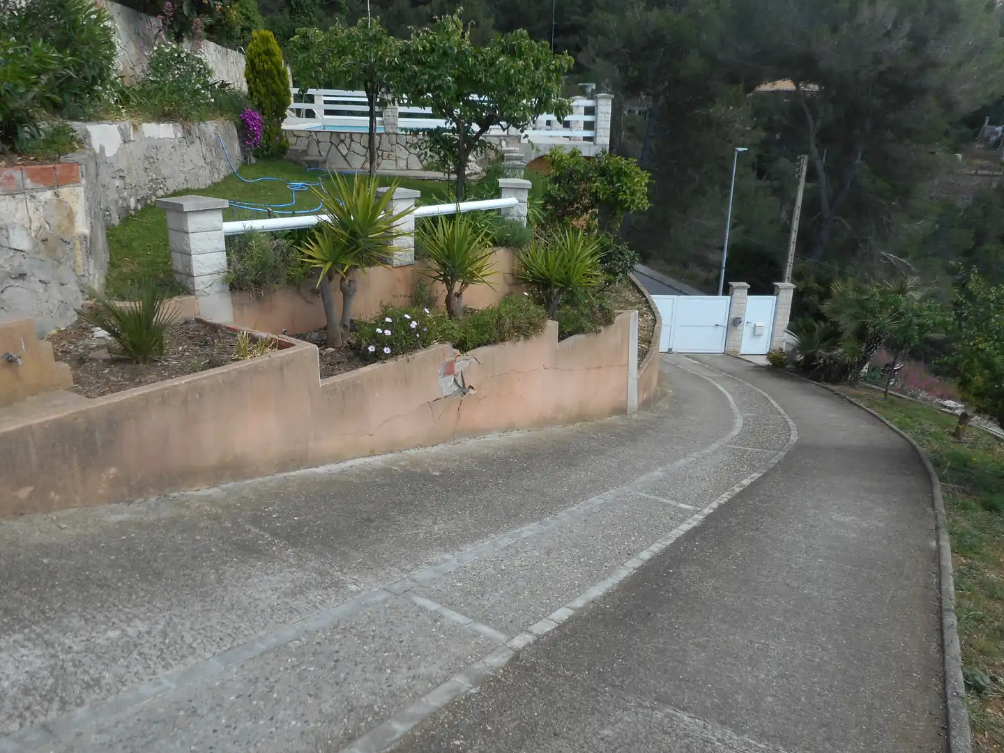 Vista exterior de Casa o xalet en venda en Olesa de Bonesvalls amb Calefacció, Jardí privat i Terrassa