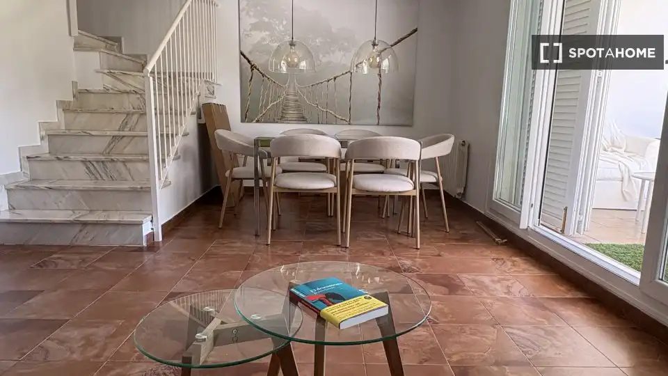 Comedor de Apartamento para compartir en El Portil con Aire acondicionado, Calefacción y Terraza