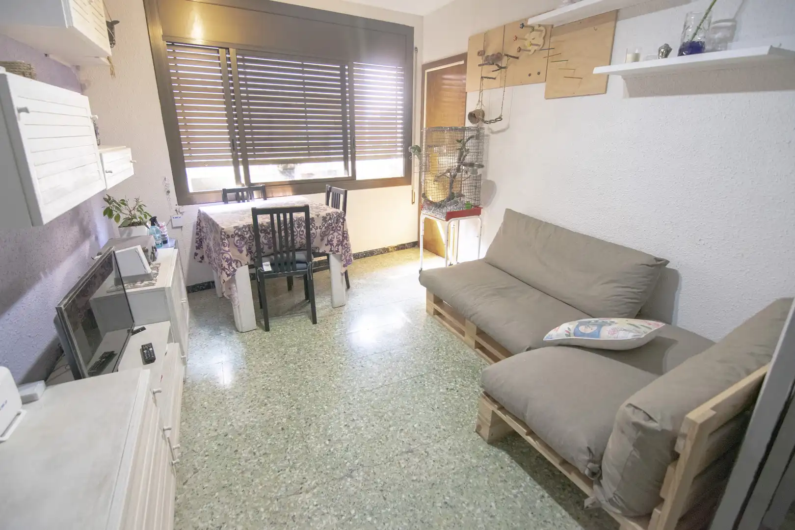 Sala de estar de Piso en venta en Barcelona