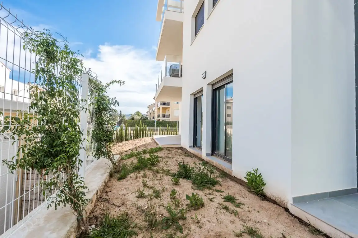 Terrace of Flat for sale in Jávea / Xàbia  with Air Conditioner, Private garden and Storage room