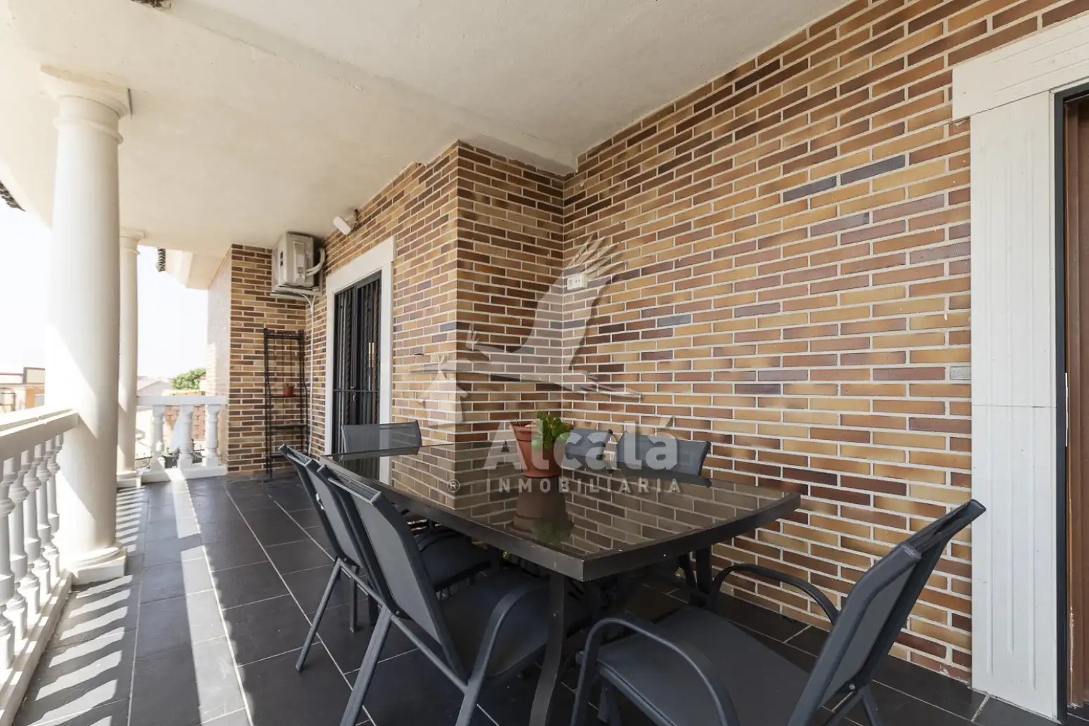 Terrassa de Casa o xalet en venda en Santa Olalla amb Aire condicionat, Calefacció i Piscina