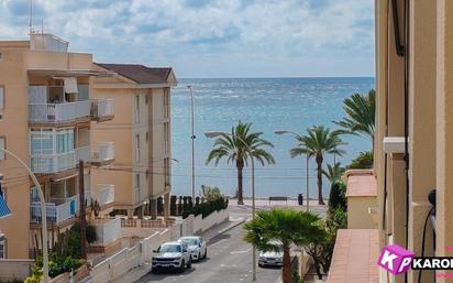 Exterior view of Flat for sale in Santa Pola  with Terrace, Swimming Pool and Furnished