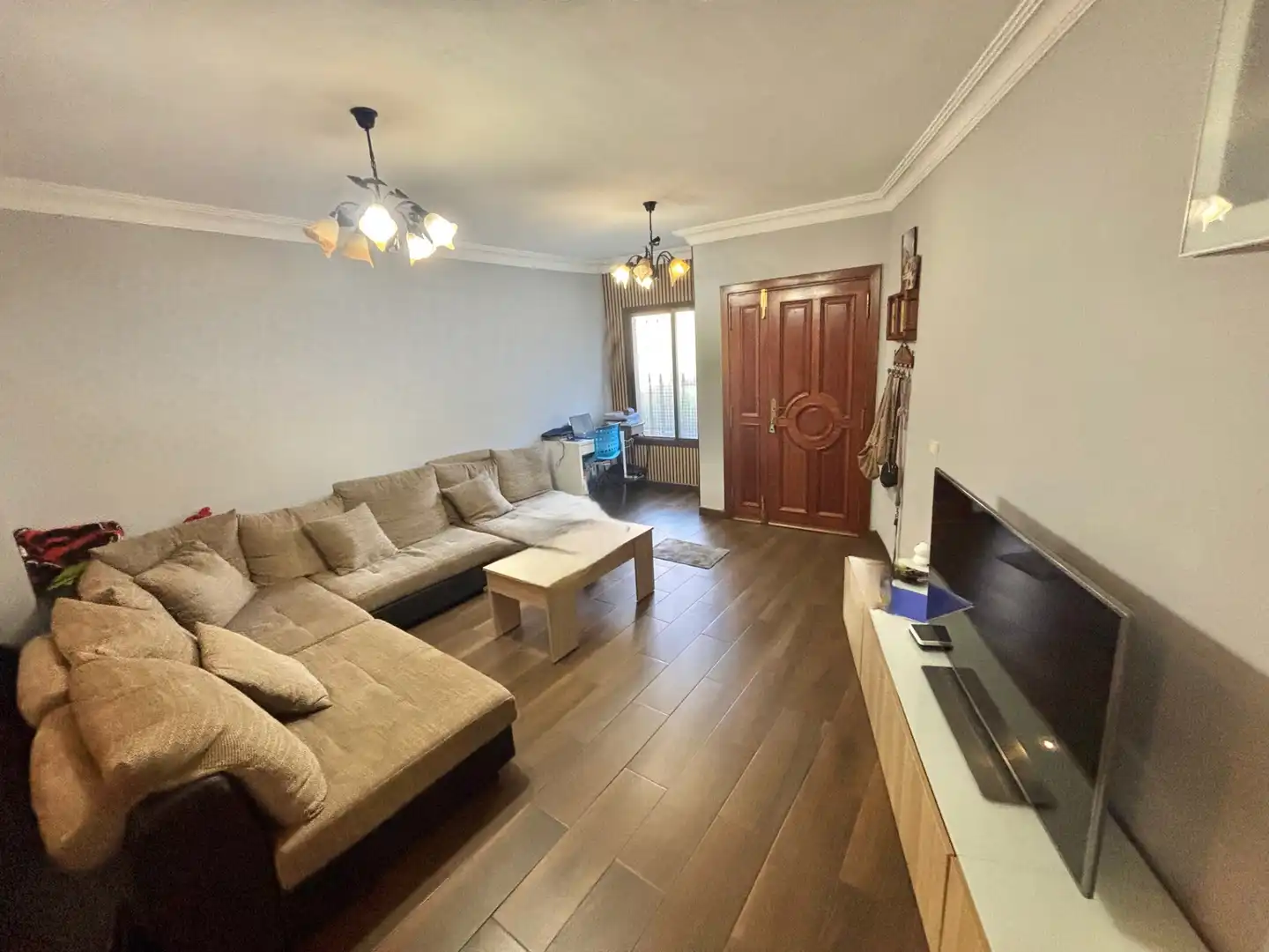 Sala de estar de Casa adosada en venta en Tegueste con Terraza, Trastero y Amueblado