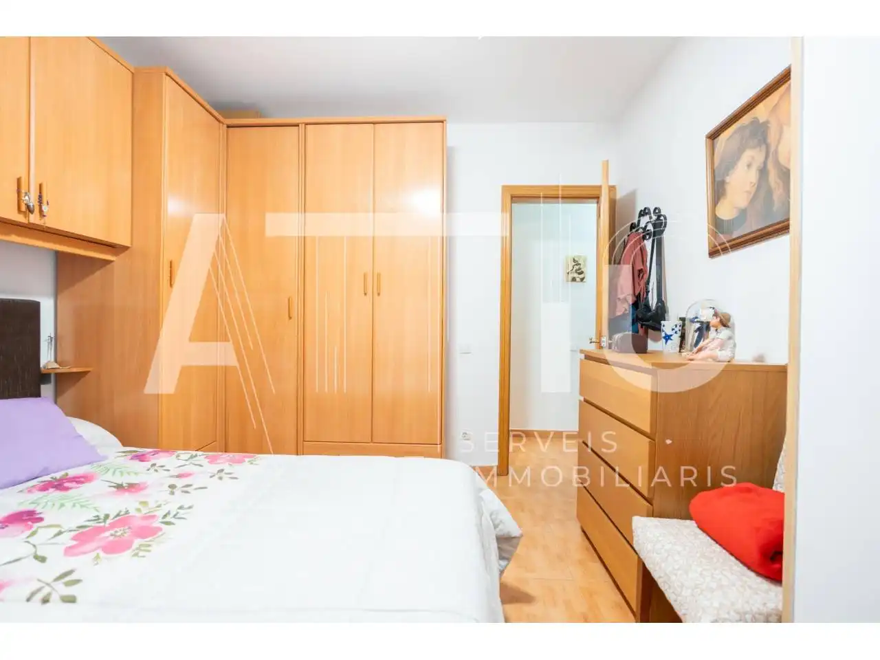 Schlafzimmer von Maisonette zum Verkauf in Sabadell mit Klimaanlage, Heizung und Terrasse