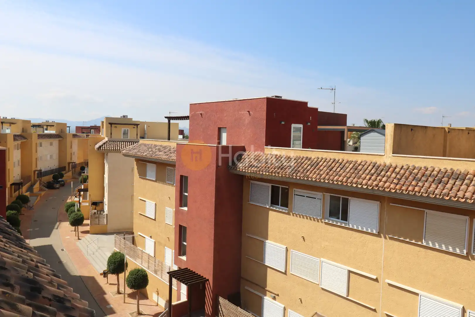 Vista exterior de Ático en venta en Fuente Álamo de Murcia con Aire acondicionado, Calefacción y Terraza