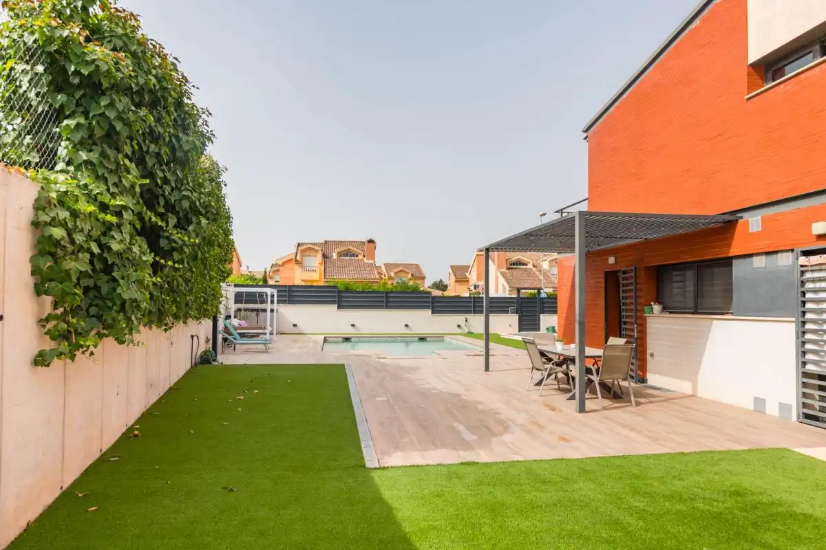 Terrassa de Casa o xalet en venda en Molina de Segura amb Aire condicionat, Calefacció i Jardí privat