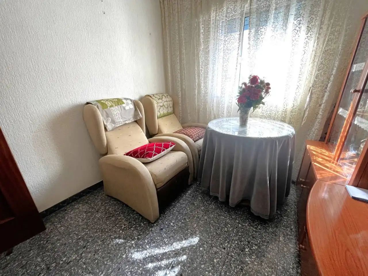 Sala de estar de Piso en venta en Huelva con Terraza