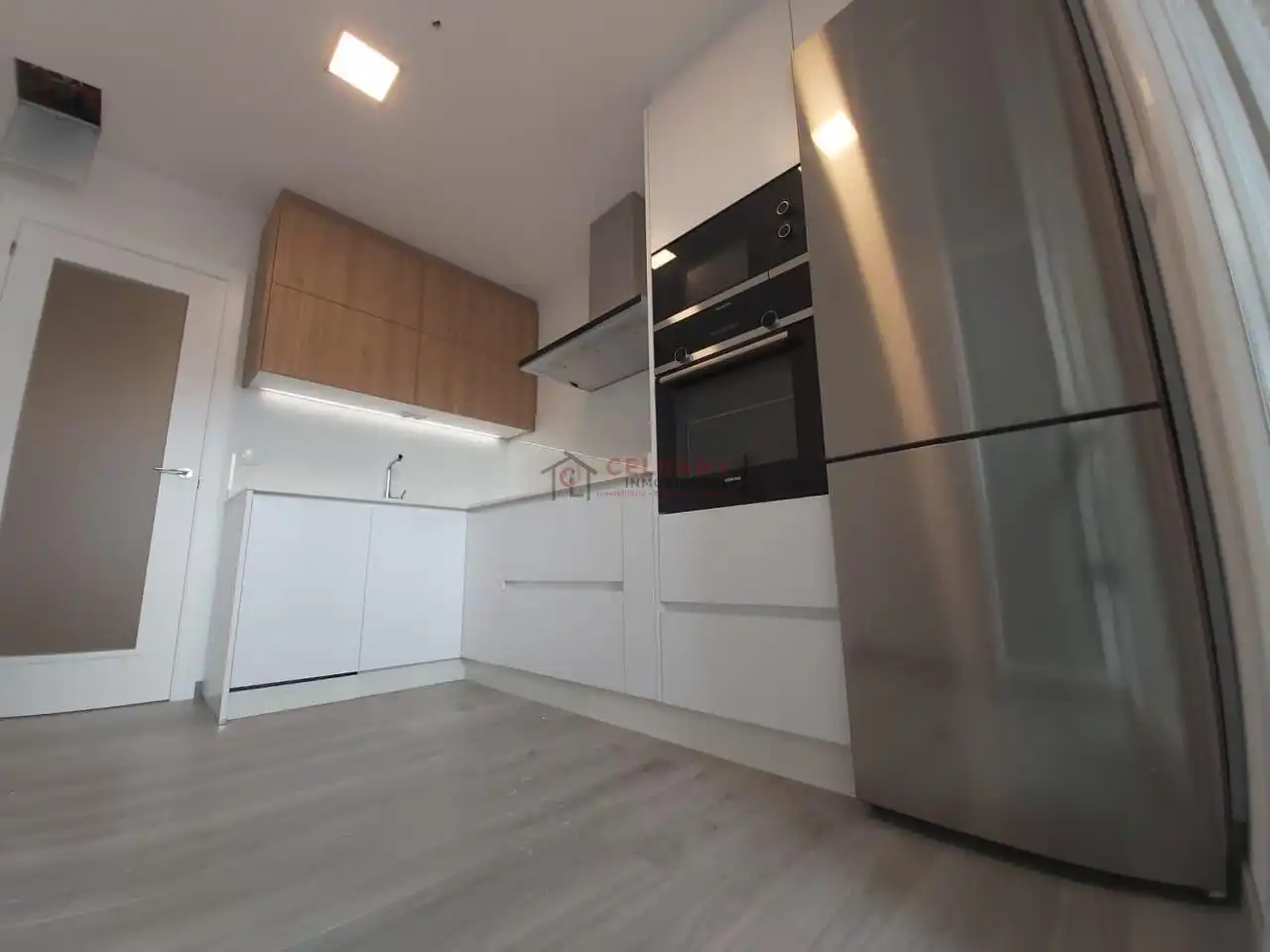 Kitchen of Flat for rent in Ourense Capital   with Heating and Furnished