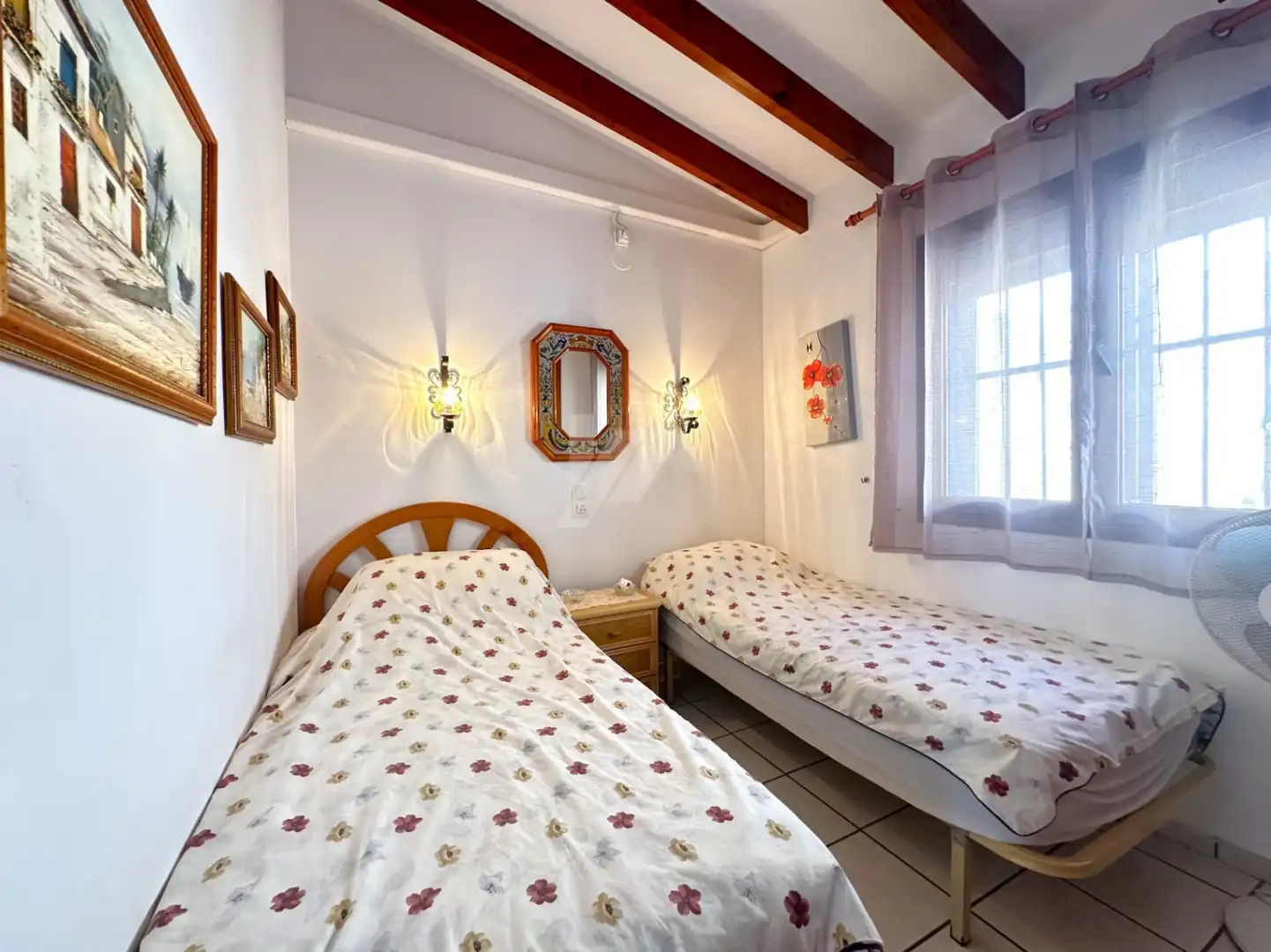 Bedroom of Houses for sale in Moraira  with Air Conditioner, Heating and Private garden