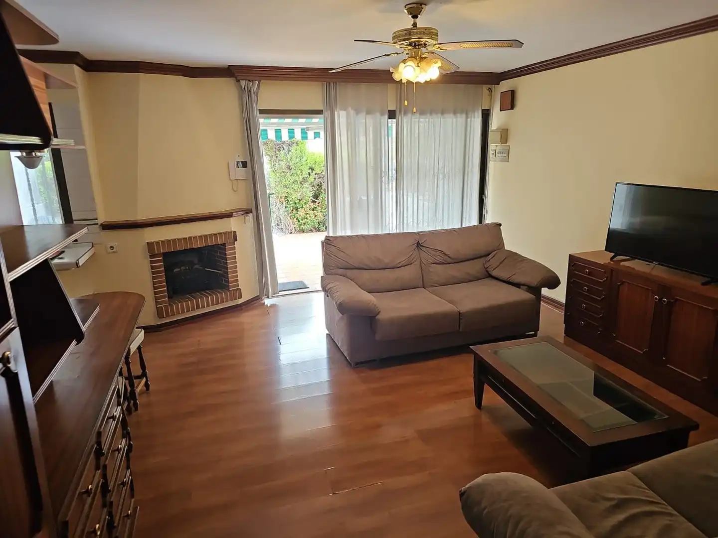 Wohnzimmer von Maisonette zur Miete in Puerto de la Cruz mit Möbliert und Gemeinschaftspool