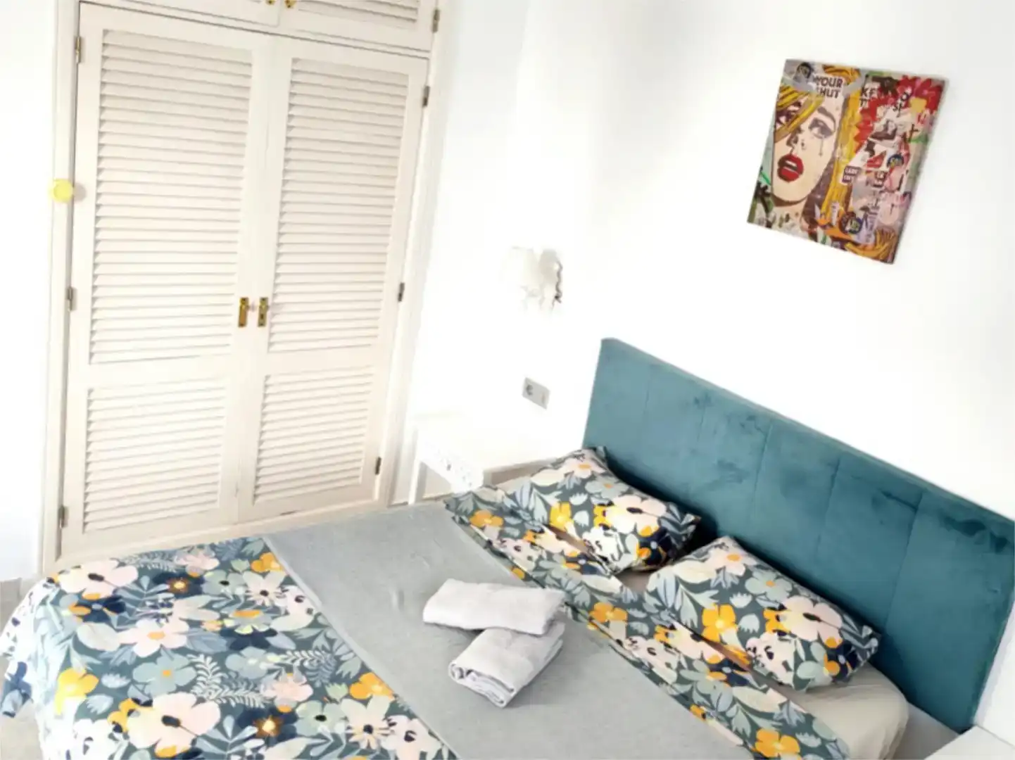 Schlafzimmer von Maisonette zur Miete in Adeje mit Privatgarten, Schwimmbad und Möbliert