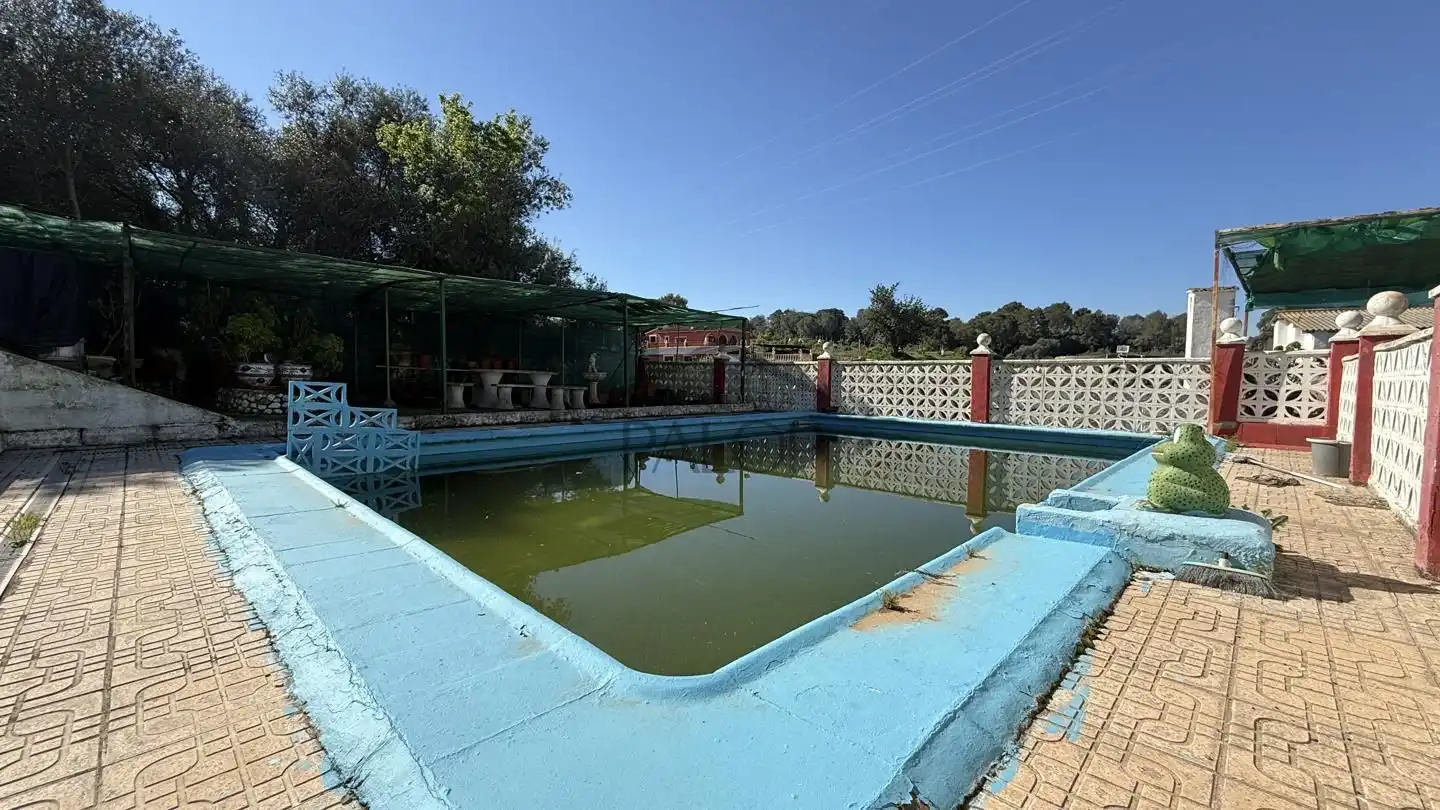 Piscina de Finca rústica en venta en Rafelguaraf con Jardín privado, Terraza y Trastero