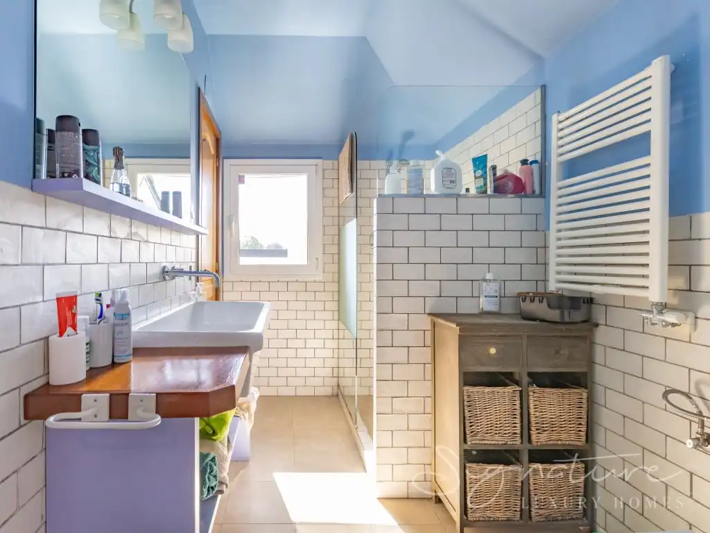 Baño de Ático en venta en Sant Cugat del Vallès con Aire acondicionado