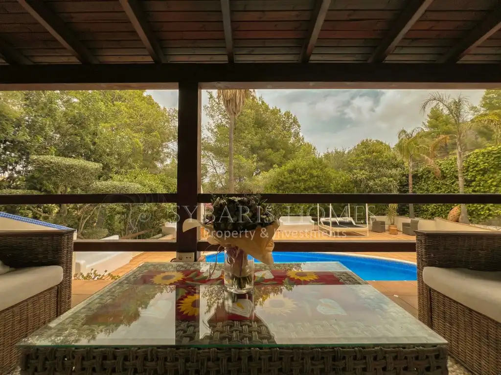 Garden of Houses for sale in Dénia  with Air Conditioner, Private garden and Terrace