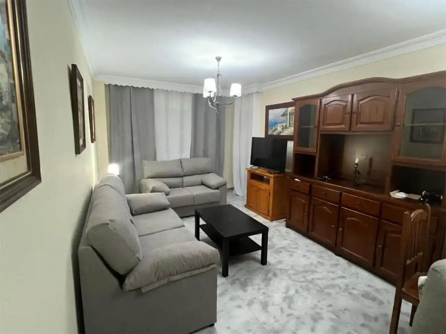 Sala d'estar de Pis de lloguer en Centro