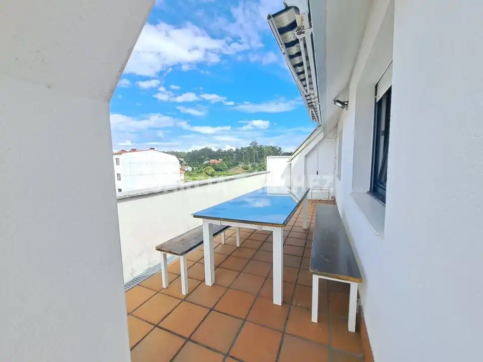 Terrace of Flat for sale in Boiro  with Terrace and Furnished