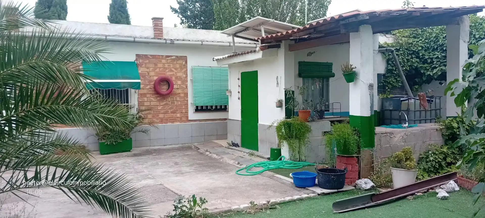 Jardí de Finca rústica en venda en Alfajarín amb Calefacció, Jardí privat i Terrassa
