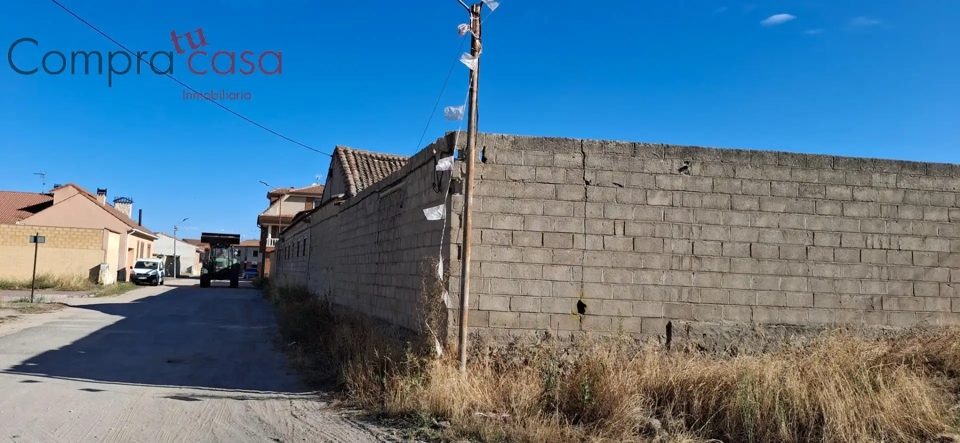 Vista exterior de Terreno industrial en venta en Navas de Oro