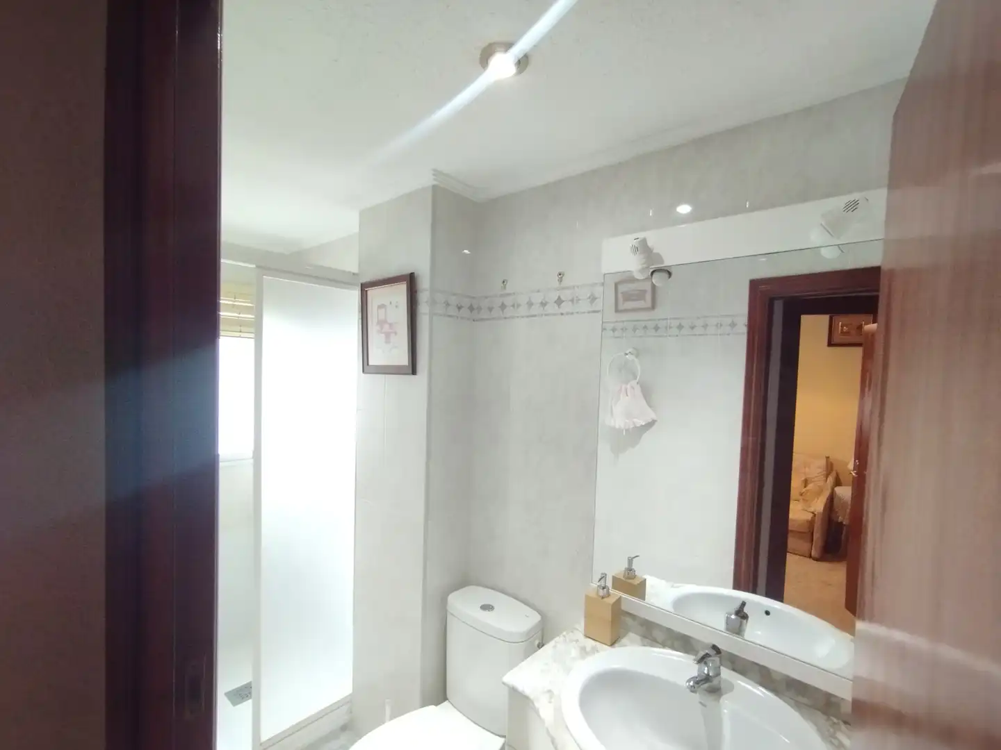 Badezimmer von Wohnung zum Verkauf in Zaragoza mit Heizung, Terrasse und Möbliert