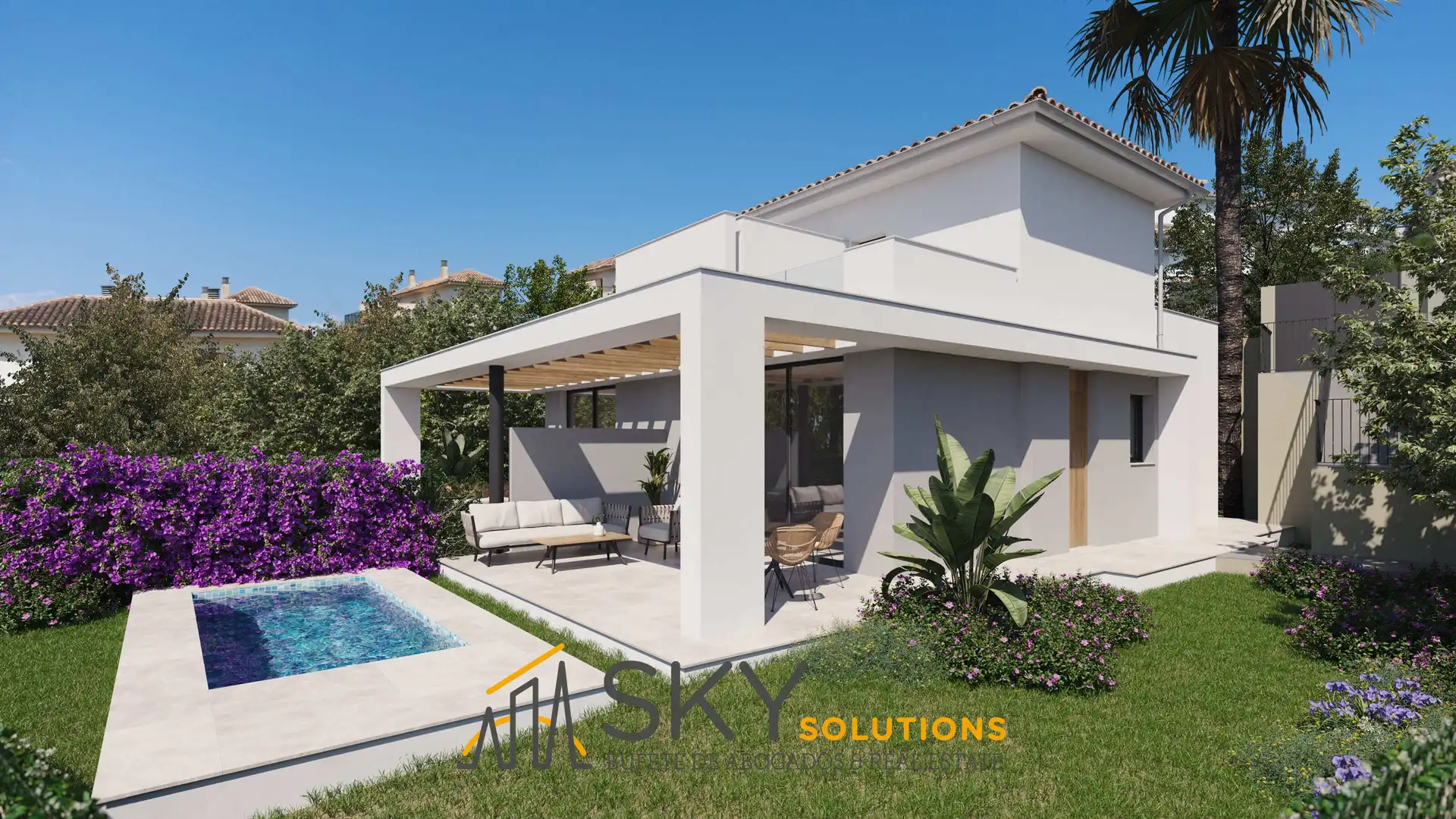 Exterior view of Detached homes for sale in Manacor  with Air Conditioner, Heating and Private garden