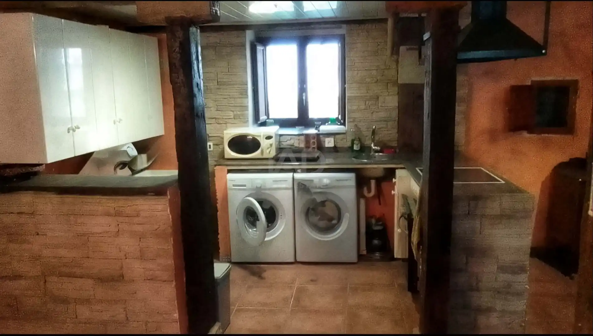 Cocina de Casa o chalet en venta en Karrantza Harana / Valle de Carranza con Calefacción, Terraza y Piscina