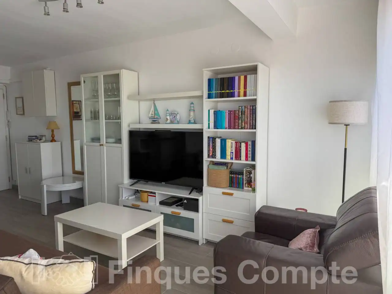 Sala d'estar de Apartament en venda en Roda de Berà amb Aire condicionat, Terrassa i Traster