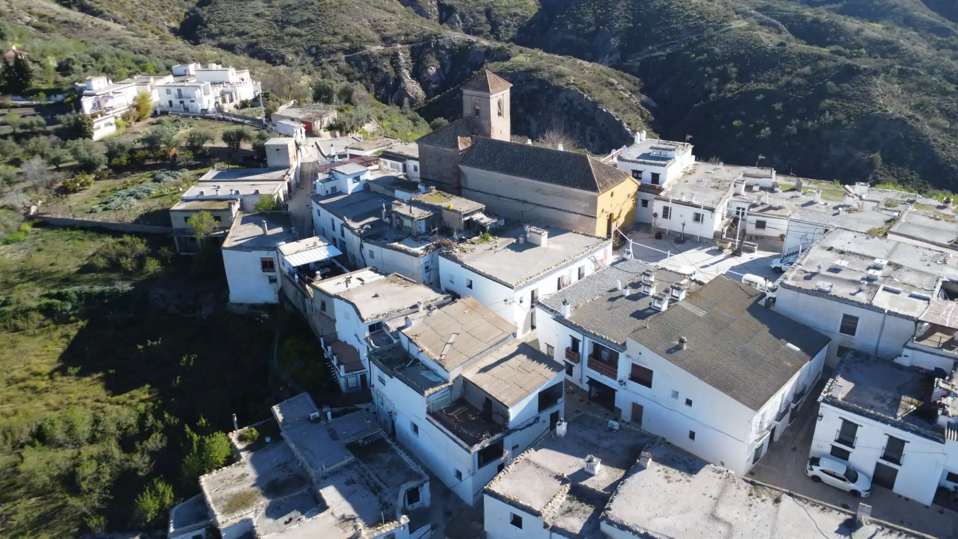Vista exterior de Casa adosada en venda en Lobras amb Terrassa