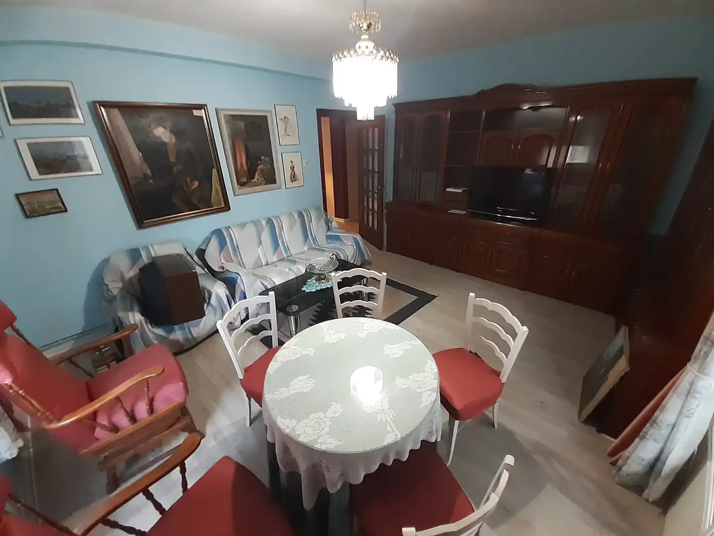Sala d'estar de Pis en venda en Zamora Capital  amb Calefacció i Balcó