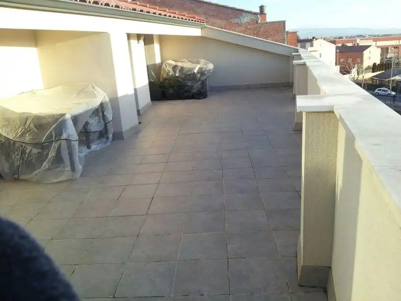Terraza de Ático en venta en Rosselló con Aire acondicionado, Calefacción y Parquet