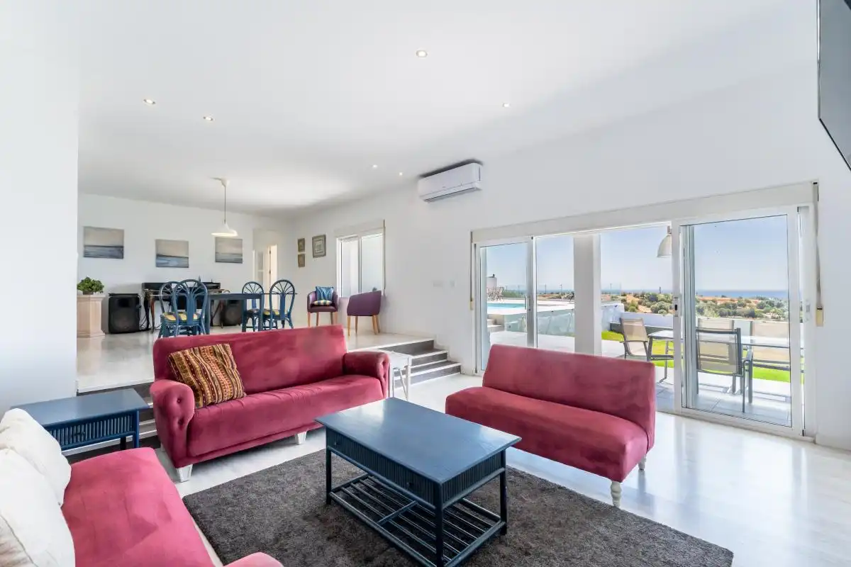 Living room of Houses for sale in Málaga  with Air Conditioner, Heating and Private garden