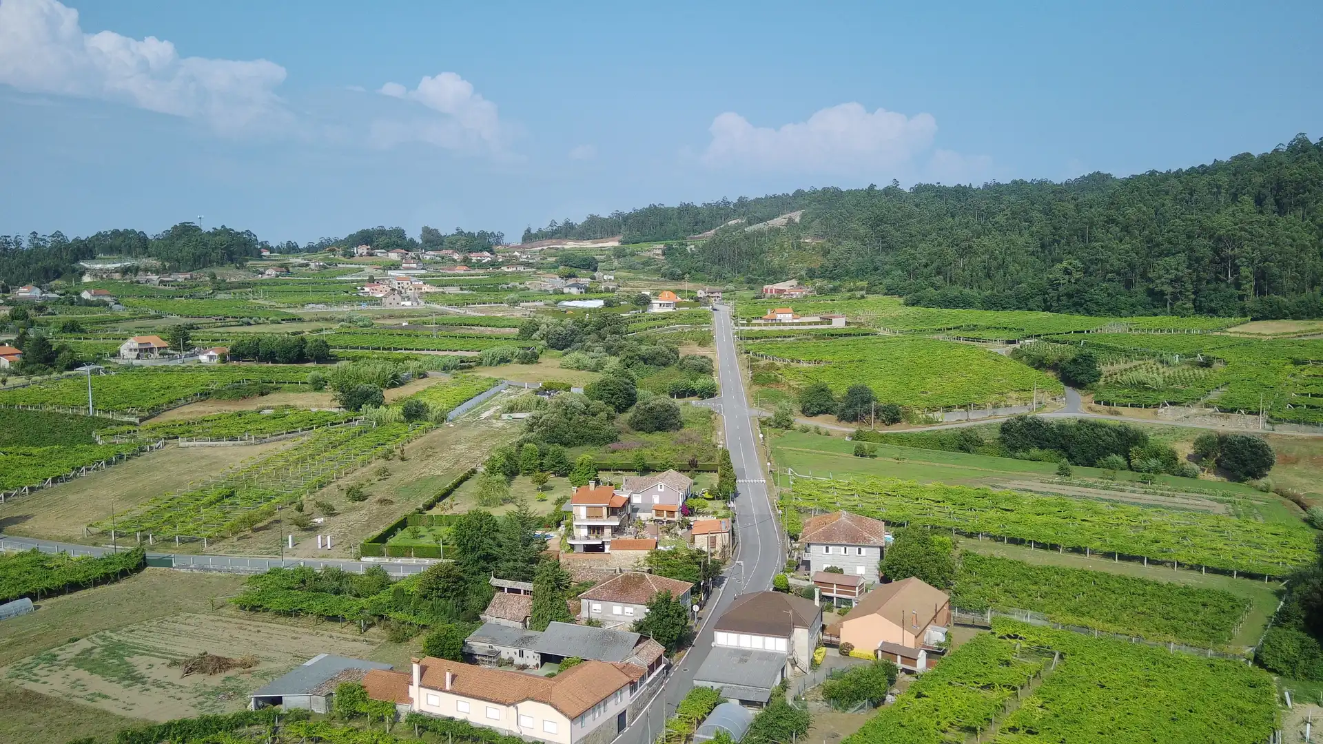 Vista exterior de Residencial en venda en Ribadumia