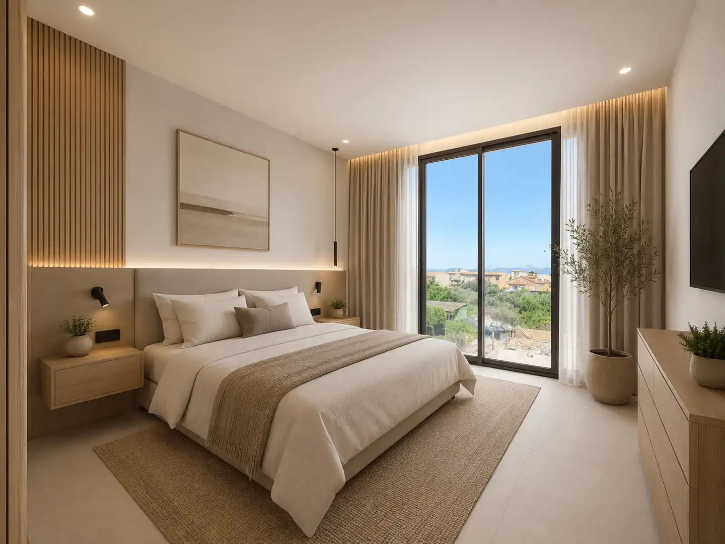 Habitación de Casa o chalet en venta en Llucmajor con Aire acondicionado, Calefacción y Jardín privado