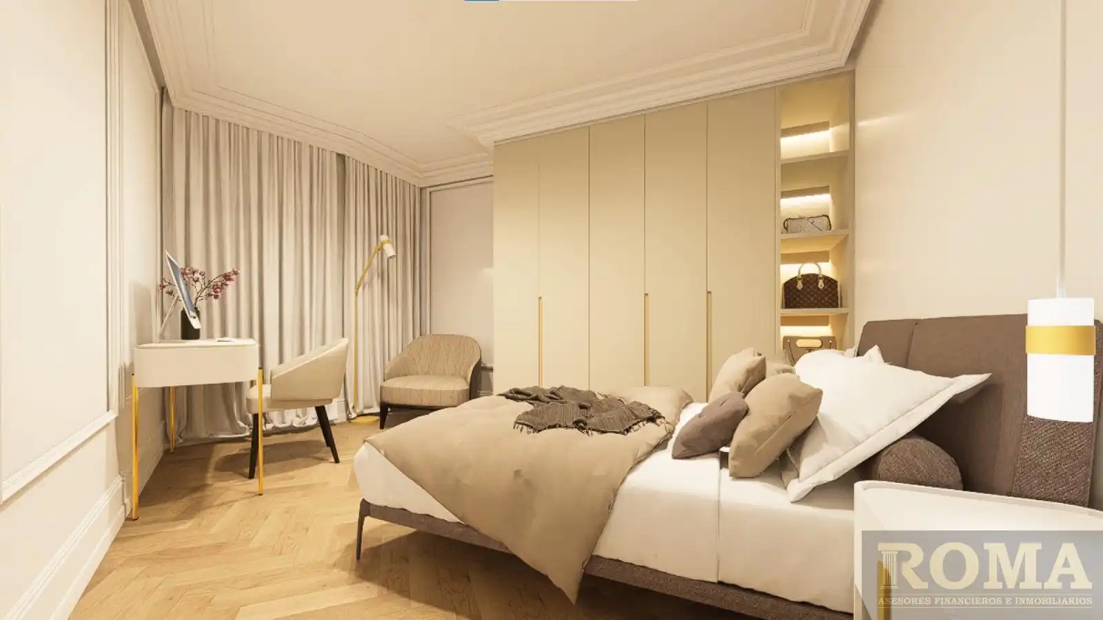 Bedroom of Flat for sale in Salamanca  with Heating and Balcony