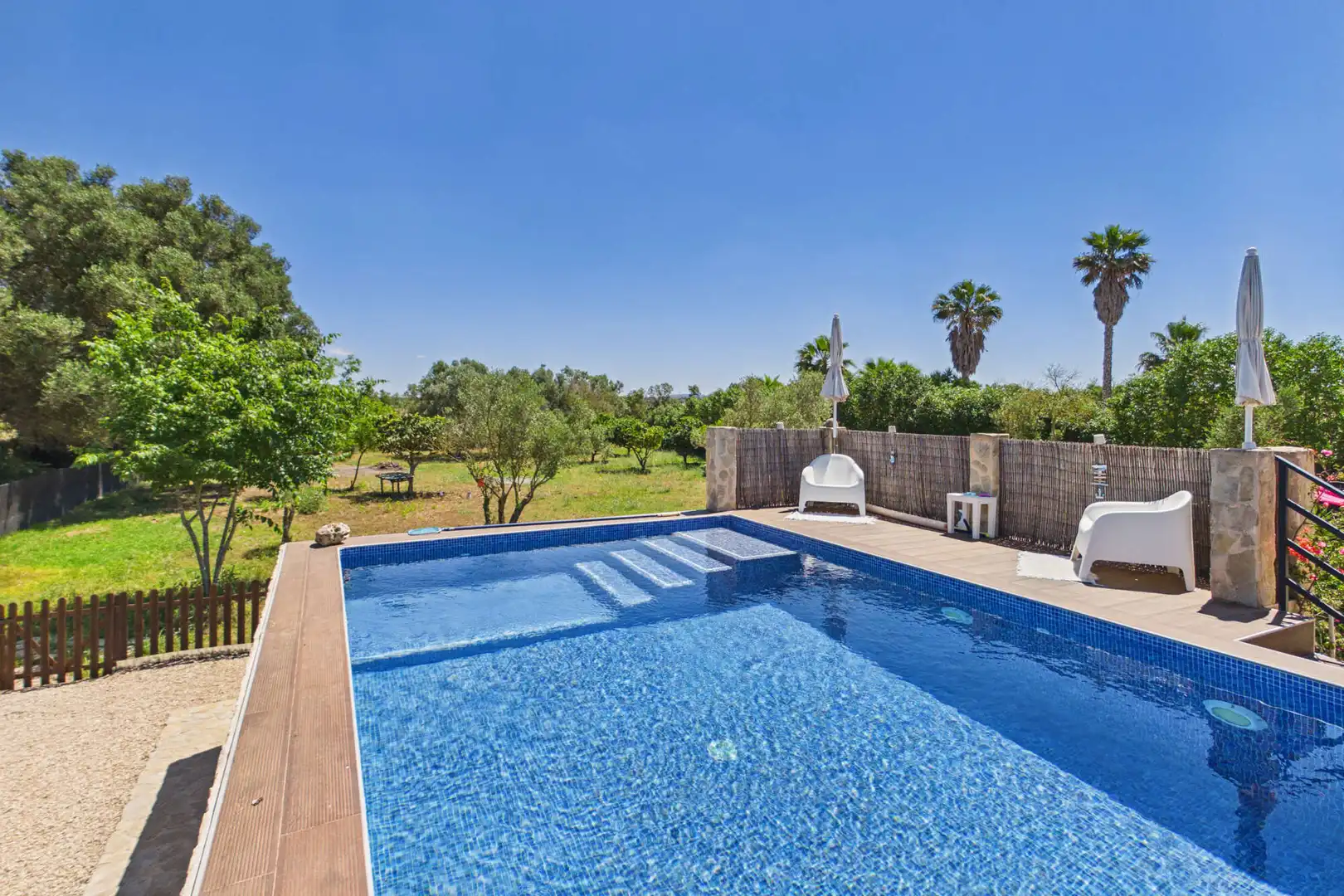 Piscina de Finca rústica en venta en Archena con Aire acondicionado, Calefacción y Terraza