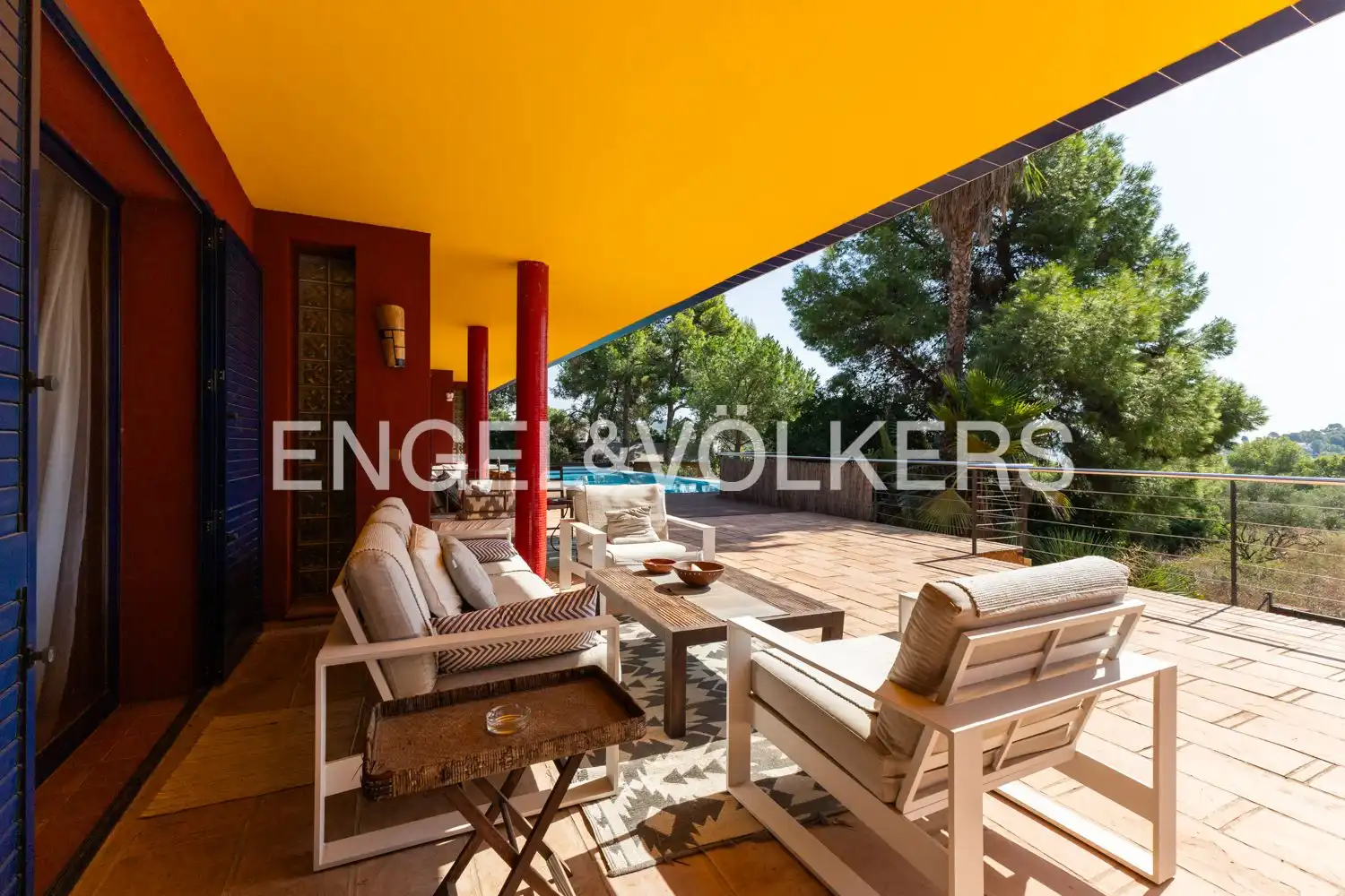 Terraza de Casa o chalet en venta en Gilet con Aire acondicionado, Calefacción y Jardín privado