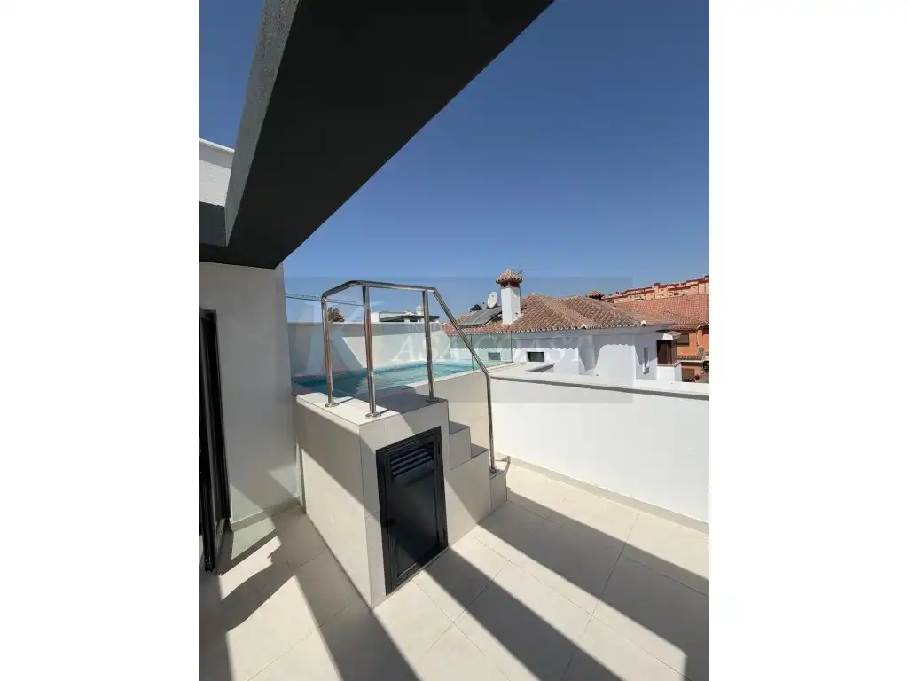 Terrace of Detached homes for sale in Mijas  with Air Conditioner and Terrace