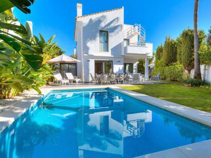 Garden of House or chalet for sale in Estepona  with Air Conditioner