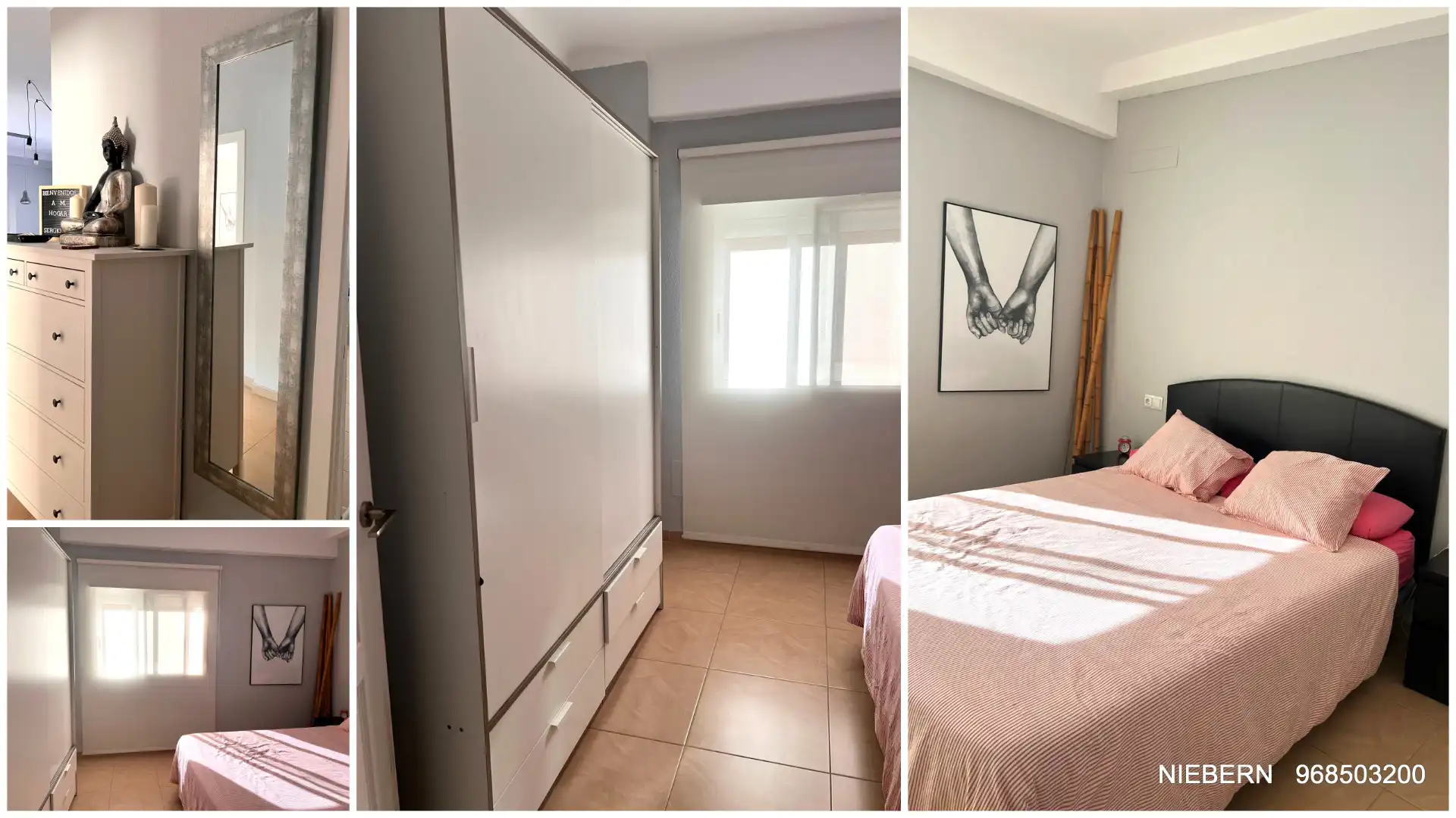 Habitación de Piso de alquiler en Cartagena con Aire acondicionado, Amueblado y Horno