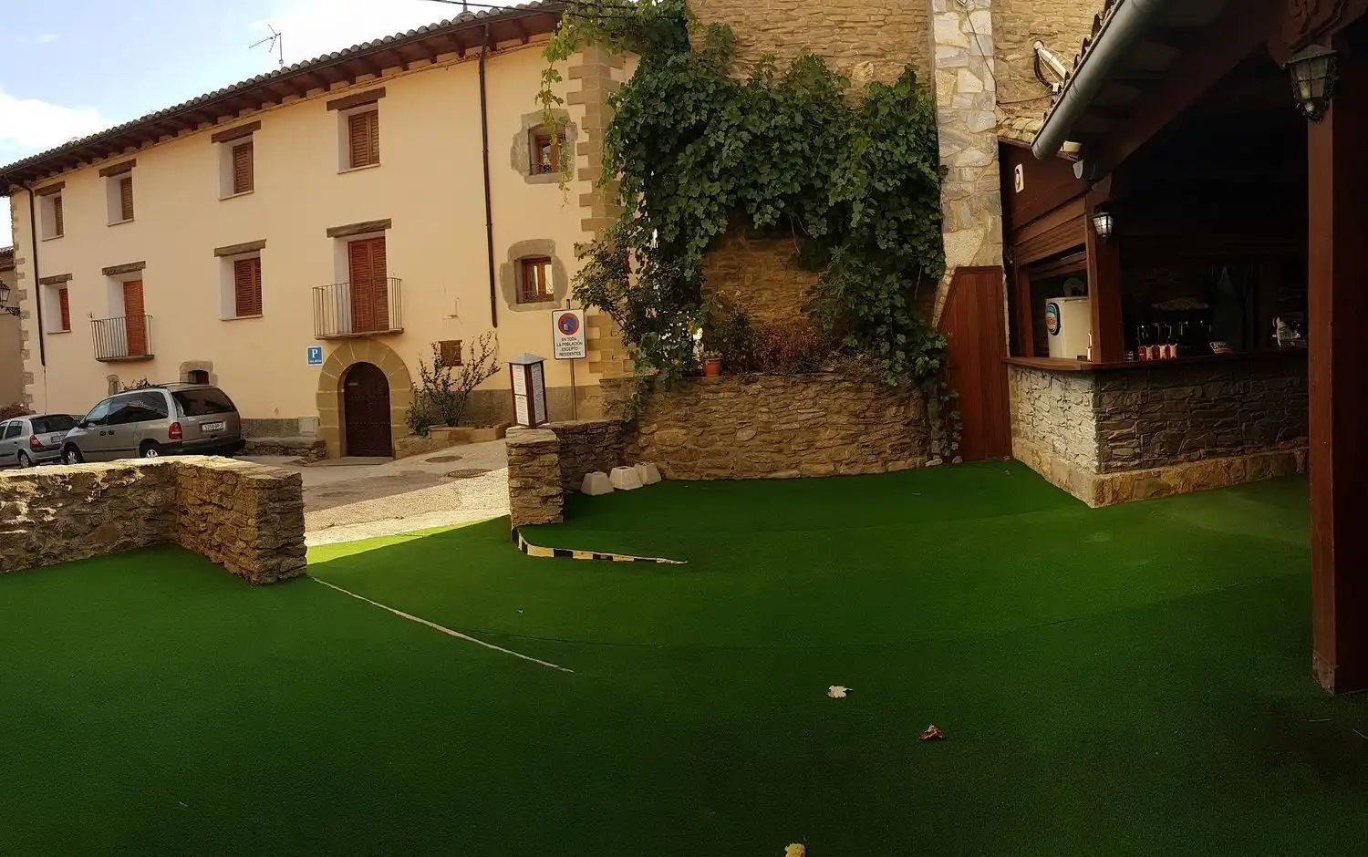 Terrasse von Geschaftsraum zum Verkauf in Alquézar